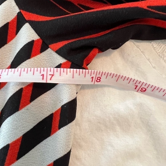 Grifflin Paris Geometric Print Vintage Dress Y2K Size M - Picture 7 of 9